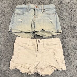 Abercrombie Kids Jean Shorts Set